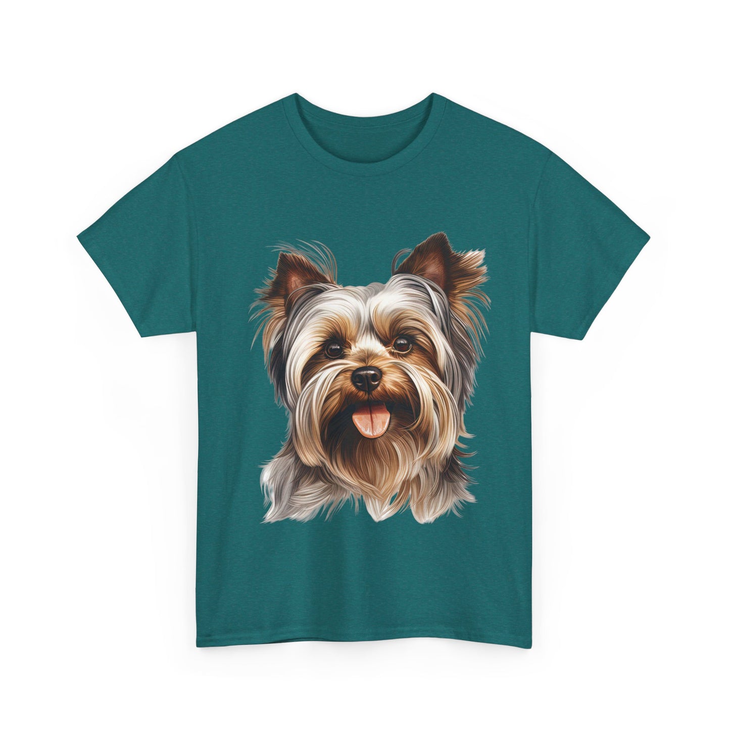 Dog Lover Unisex Tee with Vibrant Design - Ideal for Casual Outings and Gifting Yorkshire Terrier