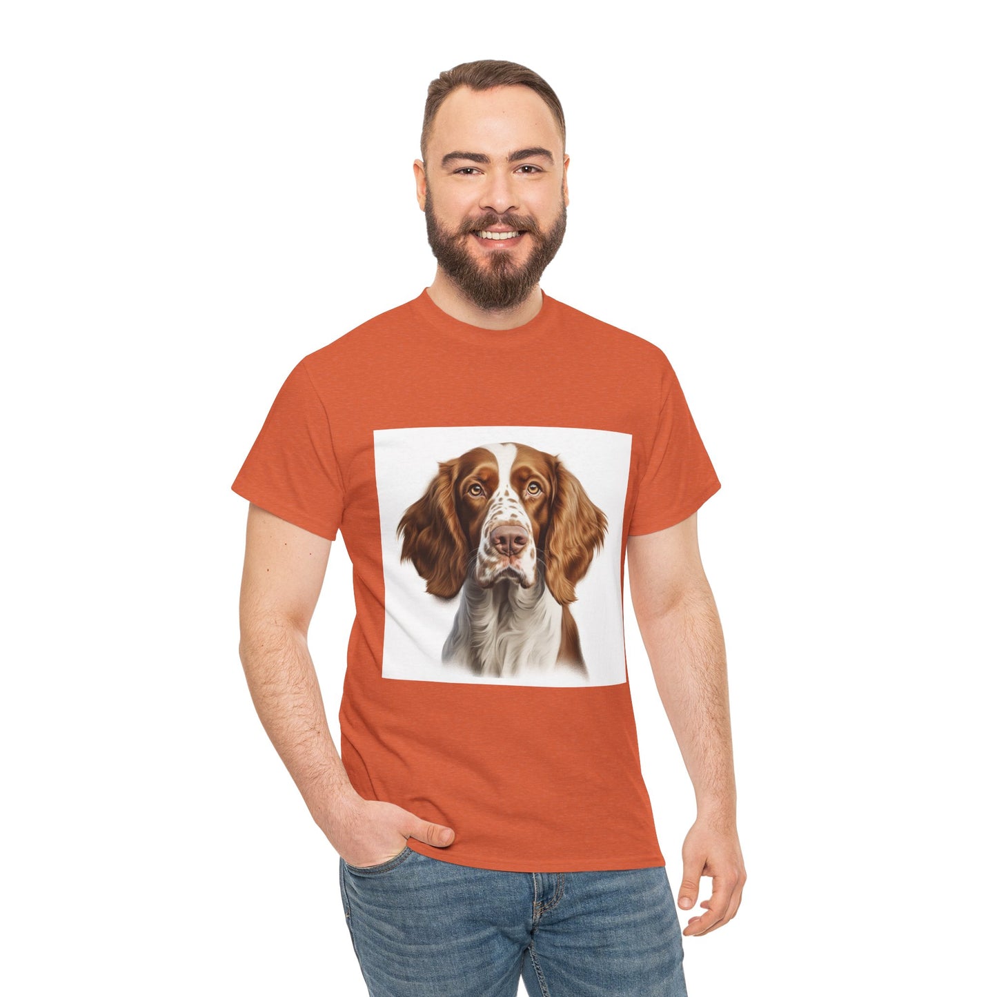 Dog Lover Unisex Tee with Vibrant Design - Ideal for Casual Outings and Gifting