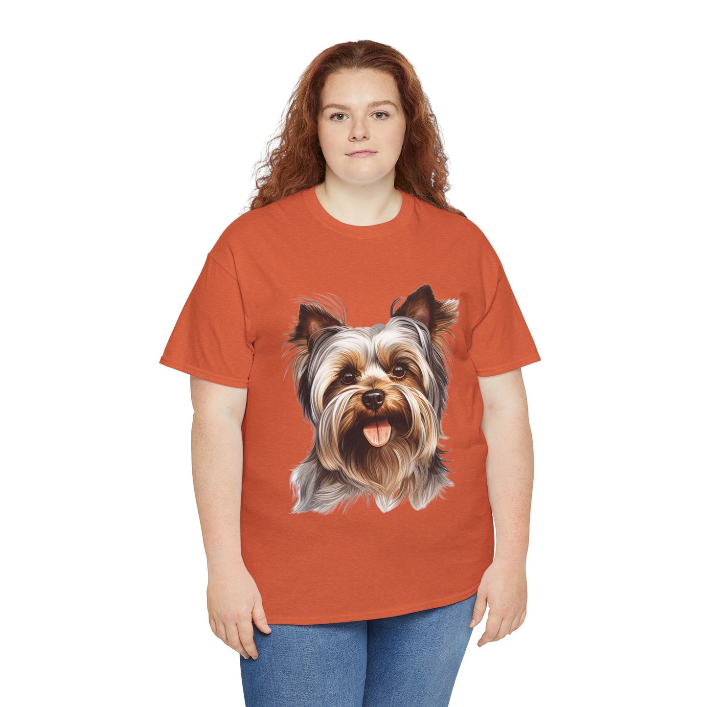 Dog Lover Unisex Tee with Vibrant Design - Ideal for Casual Outings and Gifting Yorkshire Terrier