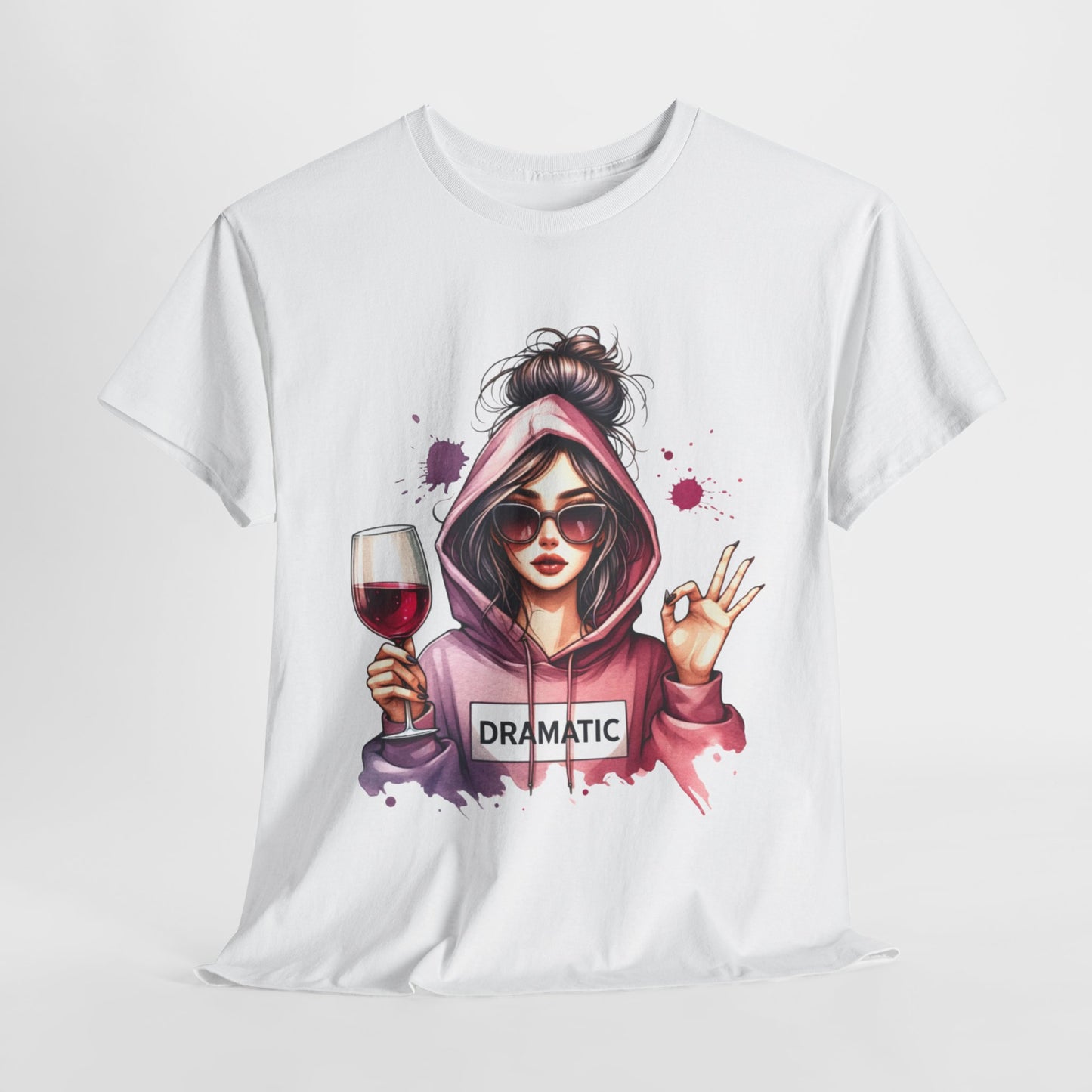 Dramatic Wine Lover Tee