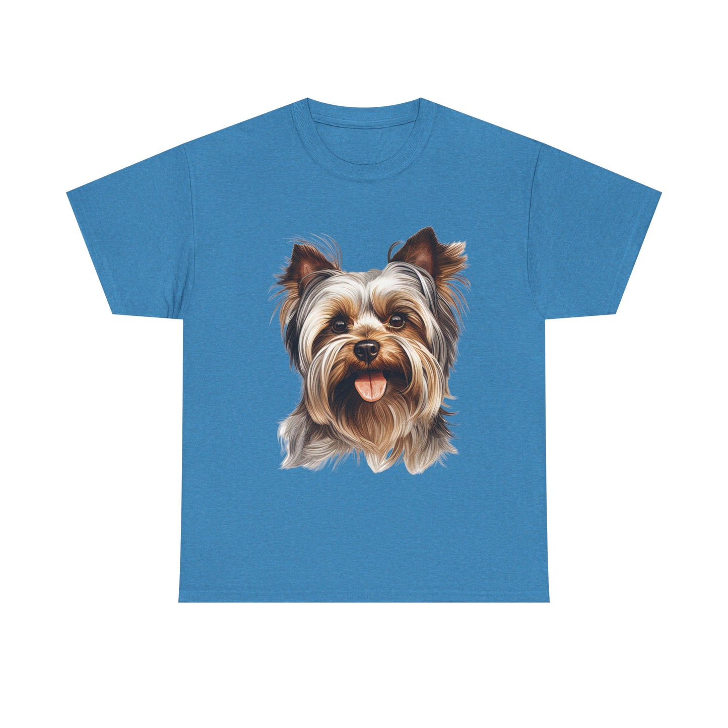 Dog Lover Unisex Tee with Vibrant Design - Ideal for Casual Outings and Gifting Yorkshire Terrier