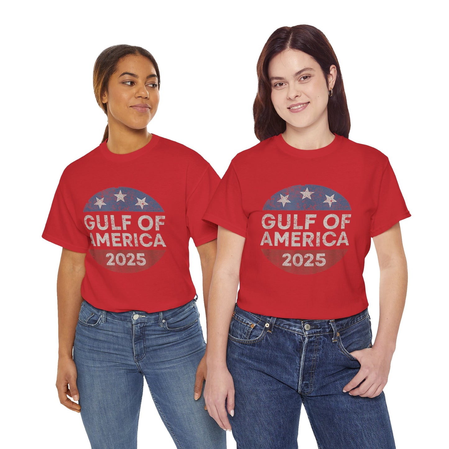 "Gulf of America" Unisex Heavy Cotton Tee - Celebrate American Pride & Everyday Comfort