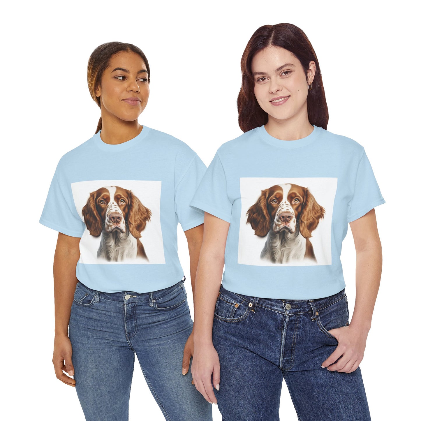 Dog Lover Unisex Tee with Vibrant Design - Ideal for Casual Outings and Gifting
