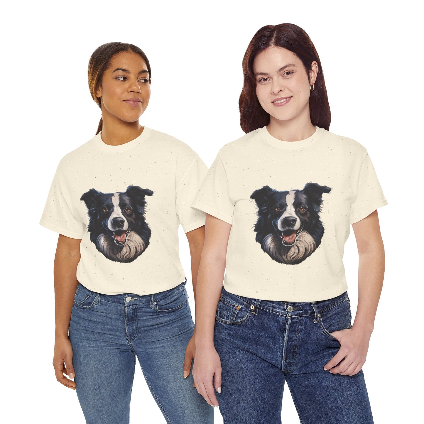 Dog Lover Unisex Tee with Vibrant Design - Ideal for Casual Outings and Gifting