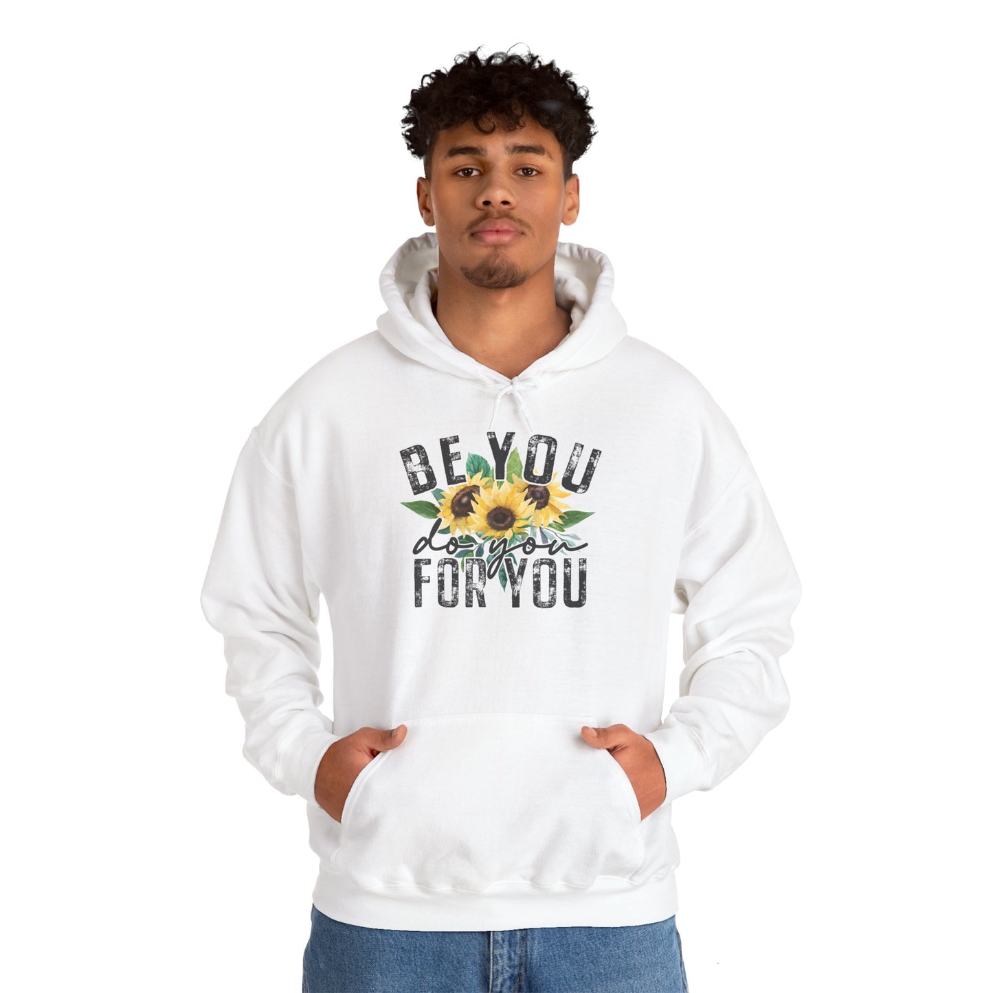 Floral Inspire Unisex Hoodie - "Be You, Do You, For You"