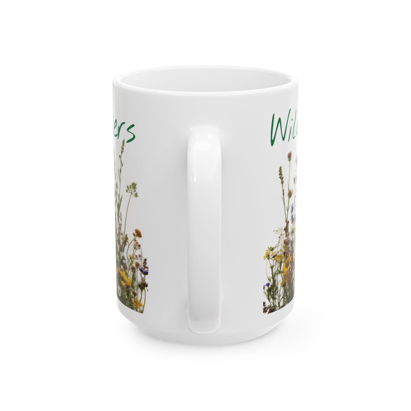 Vibrant Floral Ceramic Mug - Great for Nature Lovers