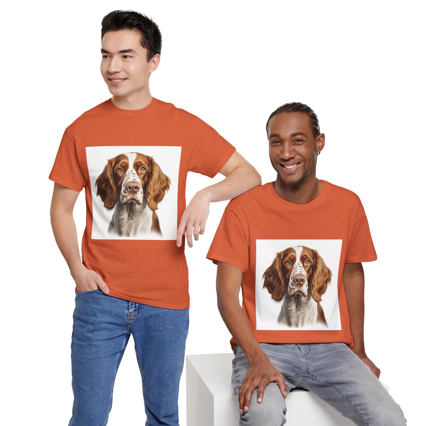 Dog Lover Unisex Tee with Vibrant Design - Ideal for Casual Outings and Gifting