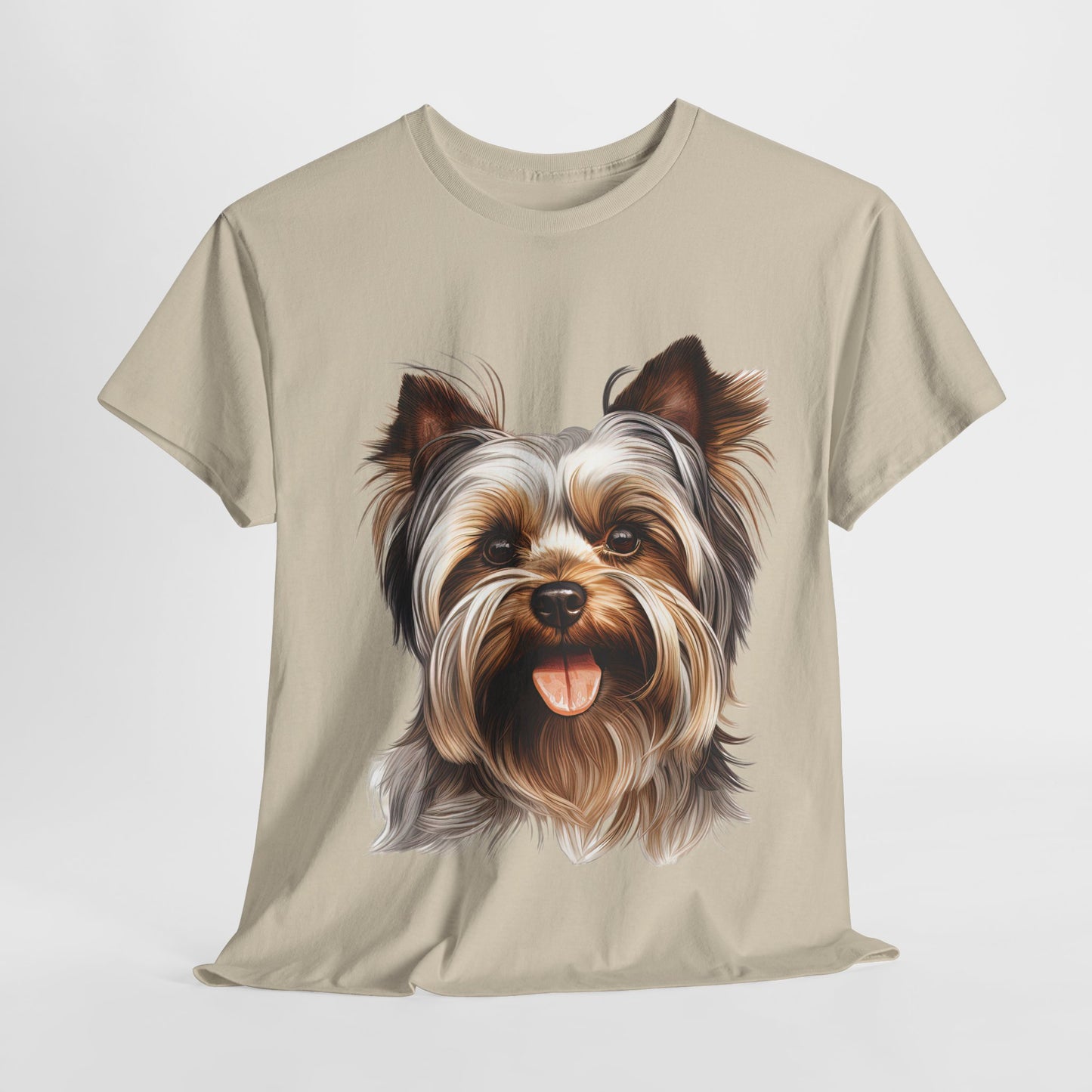 Dog Lover Unisex Tee with Vibrant Design - Ideal for Casual Outings and Gifting Yorkshire Terrier