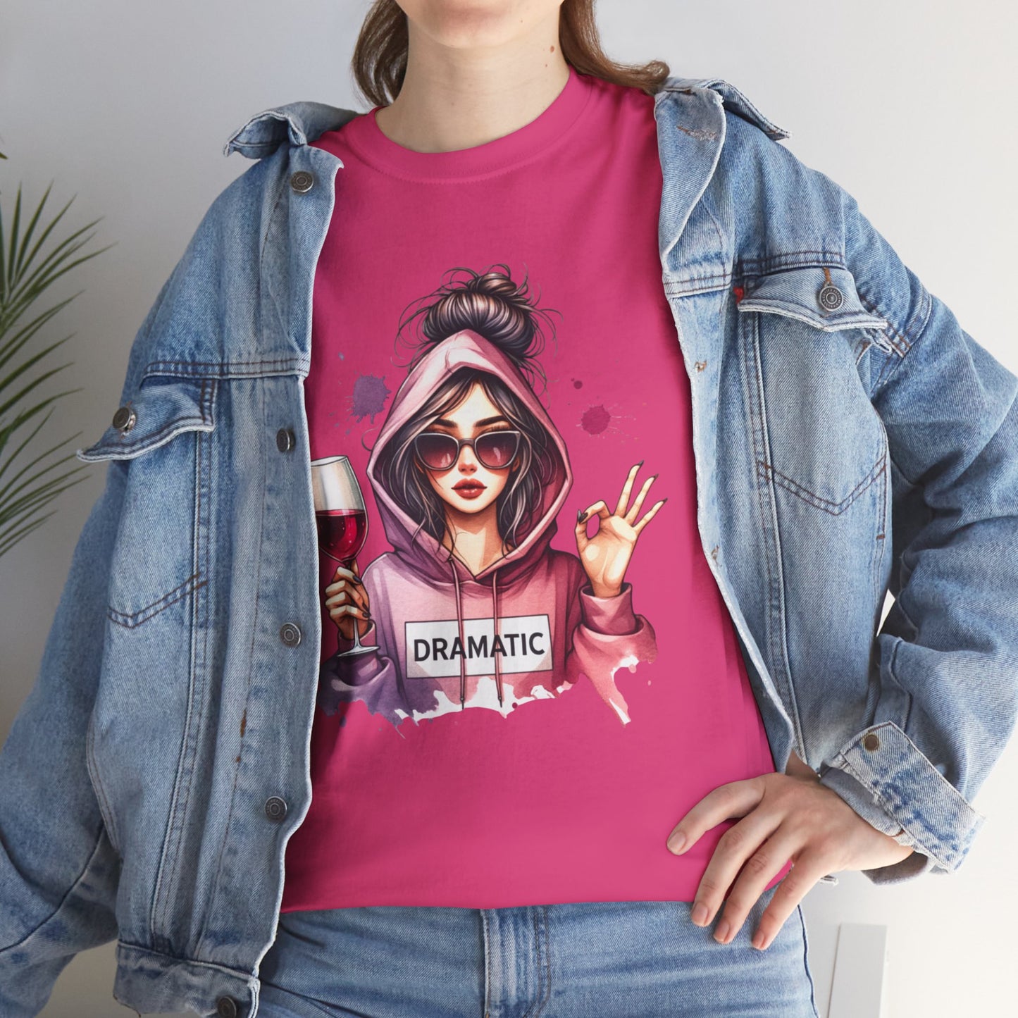 Dramatic Wine Lover Tee