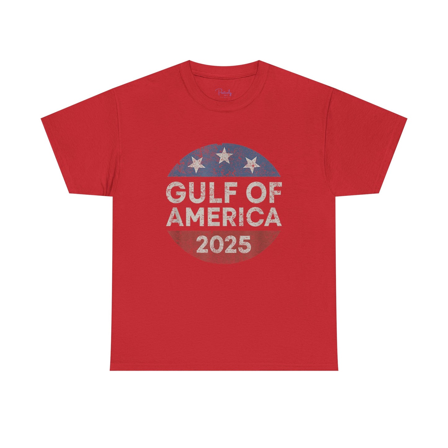 "Gulf of America" Unisex Heavy Cotton Tee - Celebrate American Pride & Everyday Comfort