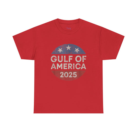 "Gulf of America" Unisex Heavy Cotton Tee - Celebrate American Pride & Everyday Comfort