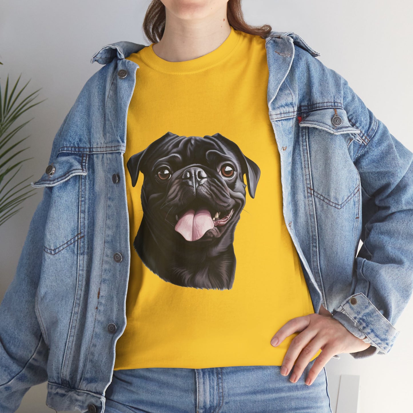 Dog Lover Unisex Tee with Vibrant Design - Ideal for Casual Outings and Gifting