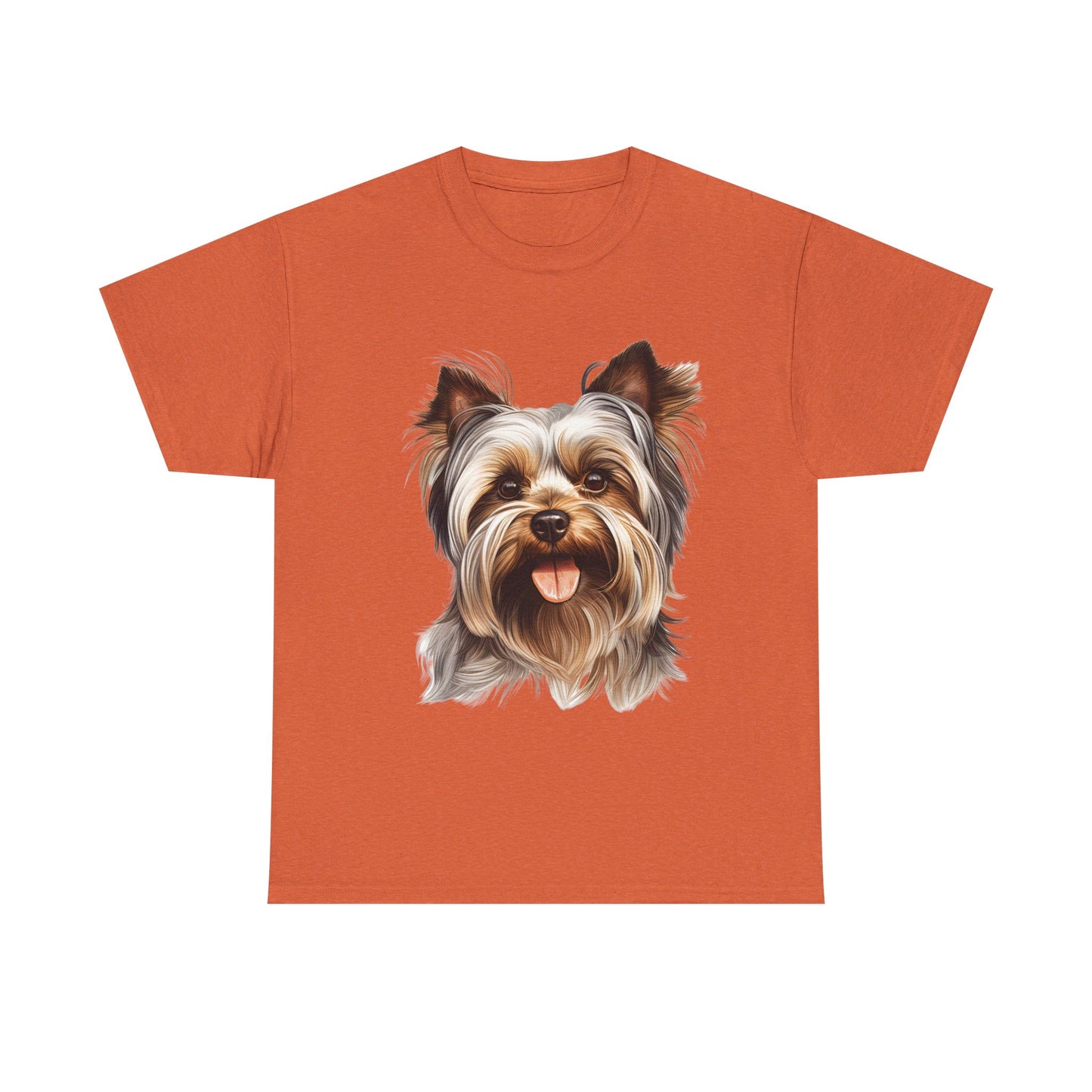 Dog Lover Unisex Tee with Vibrant Design - Ideal for Casual Outings and Gifting Yorkshire Terrier