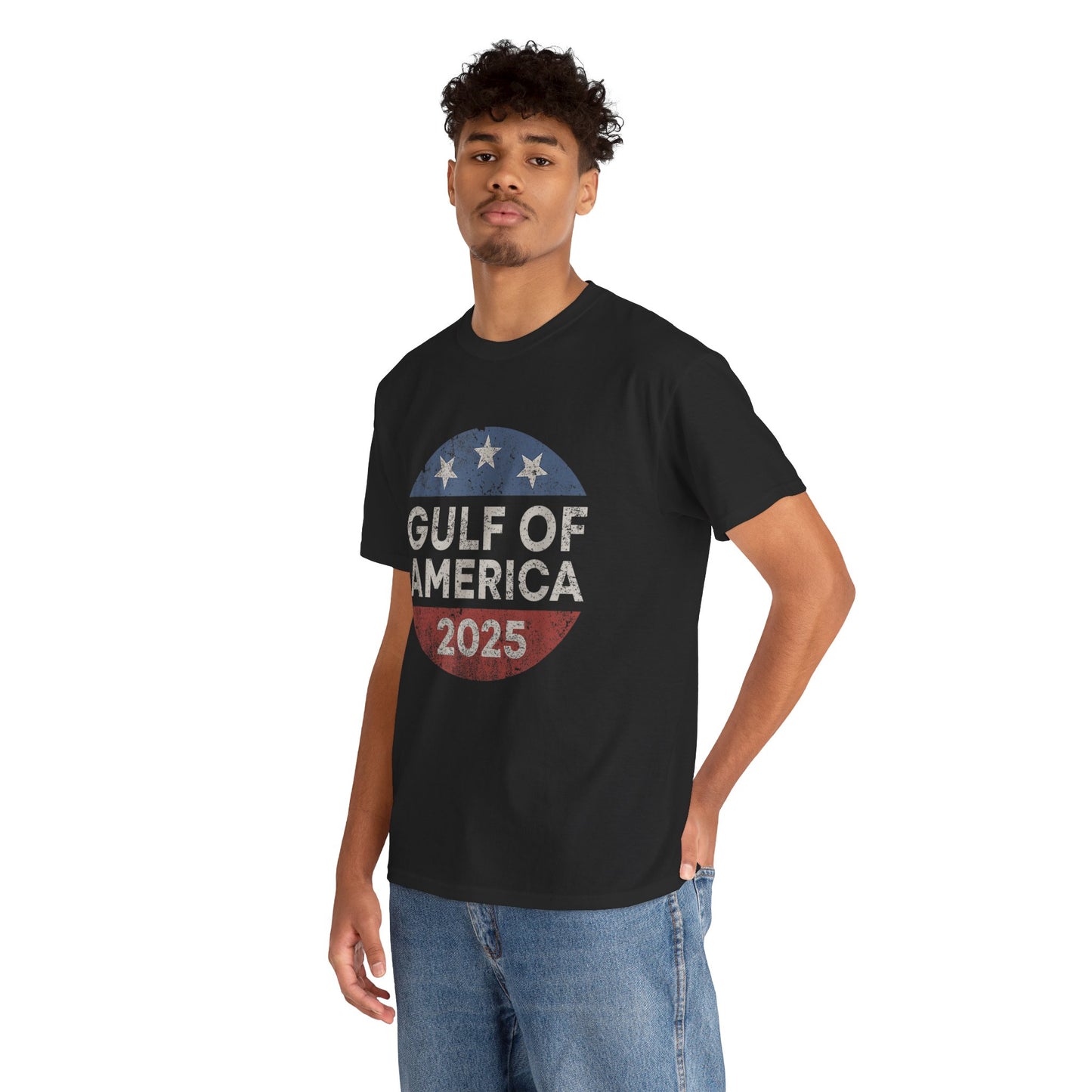 "Gulf of America" Unisex Heavy Cotton Tee - Celebrate American Pride & Everyday Comfort