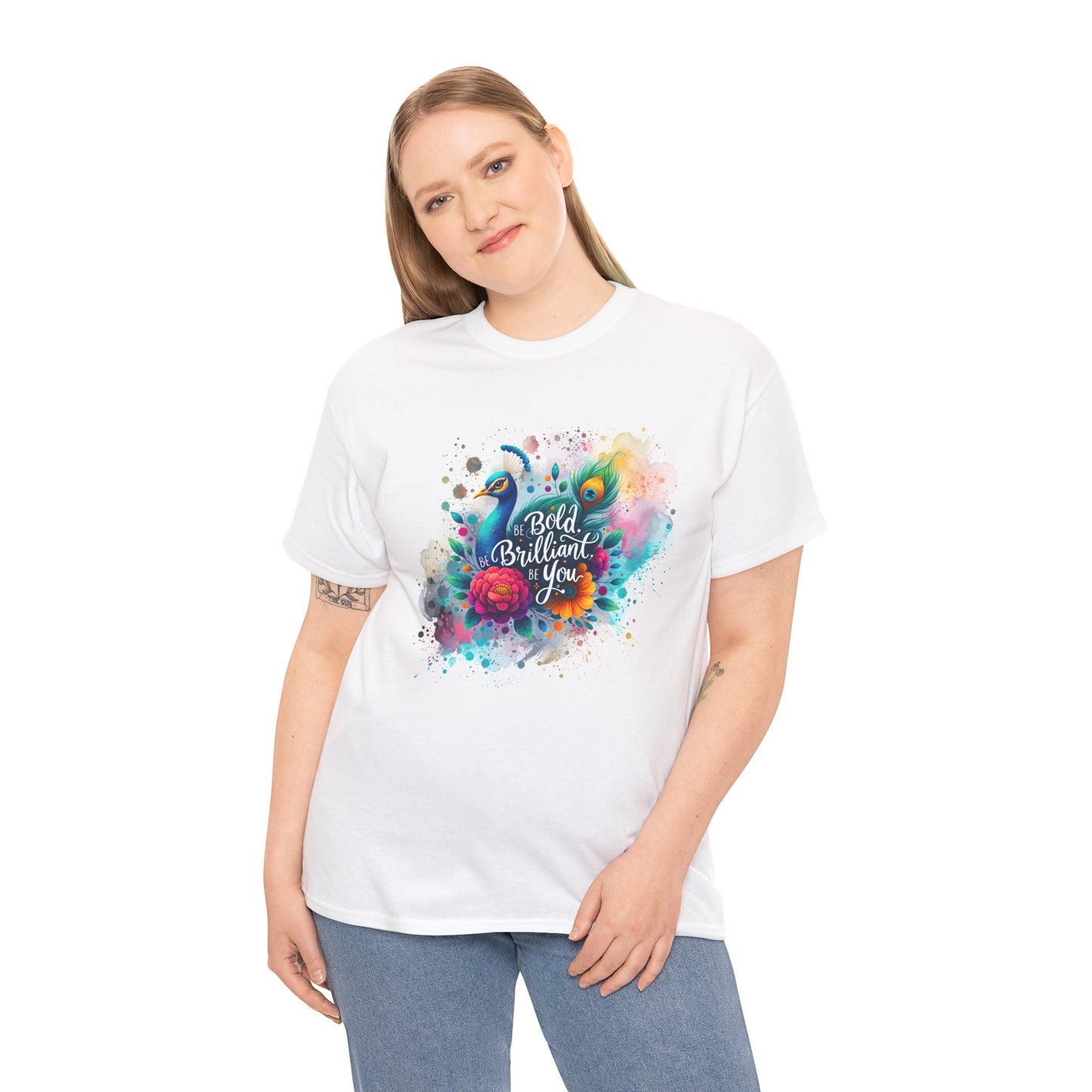 Colorful Floral Unisex Tee - Bold & Brilliant You Design
