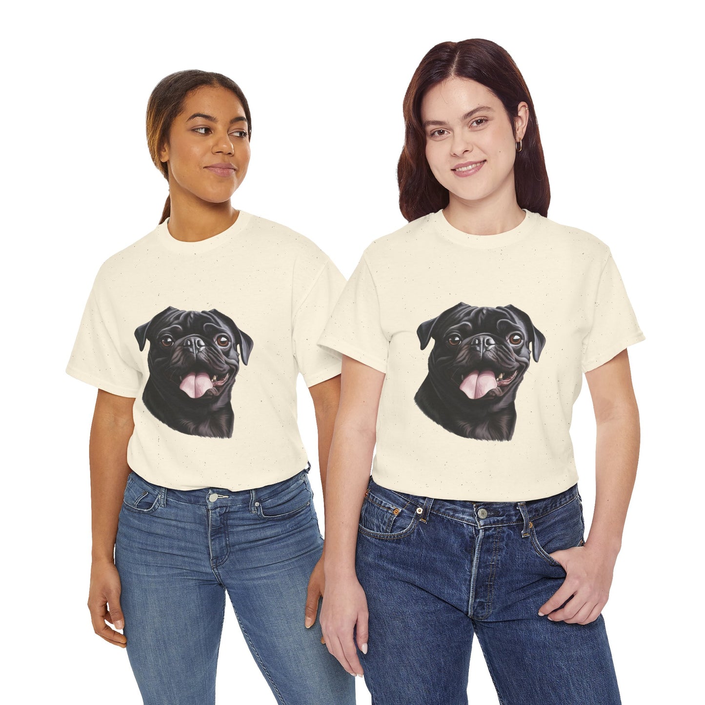 Dog Lover Unisex Tee with Vibrant Design - Ideal for Casual Outings and Gifting