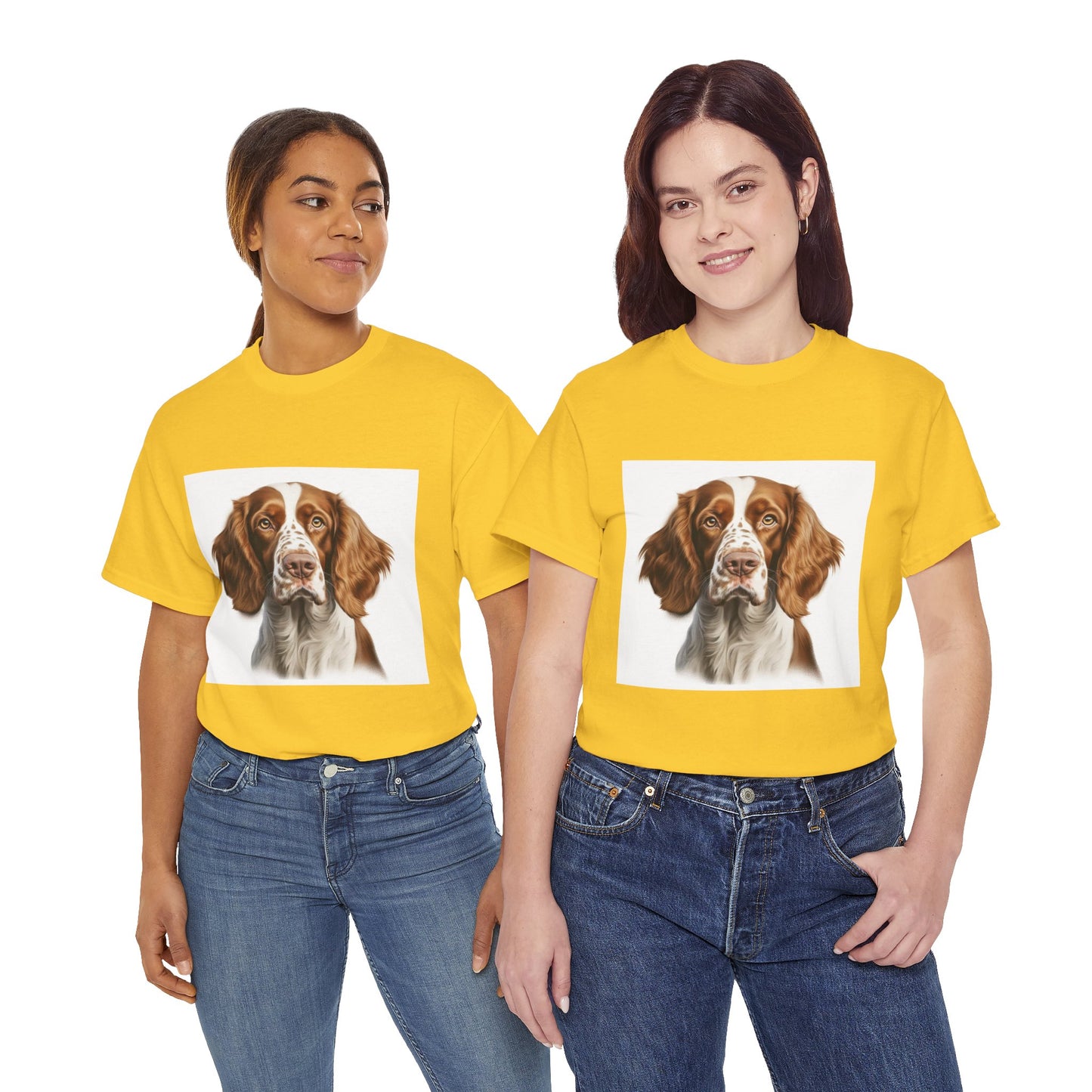 Dog Lover Unisex Tee with Vibrant Design - Ideal for Casual Outings and Gifting
