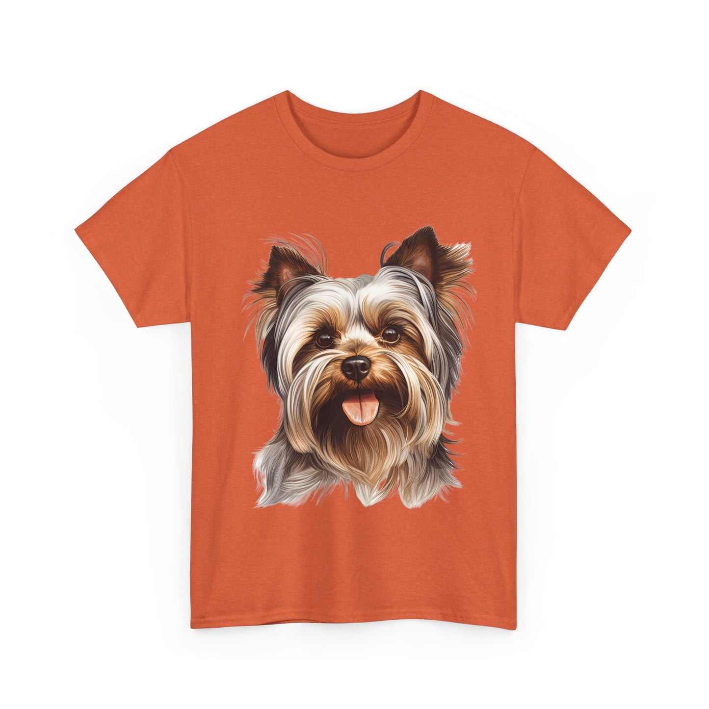 Dog Lover Unisex Tee with Vibrant Design - Ideal for Casual Outings and Gifting Yorkshire Terrier
