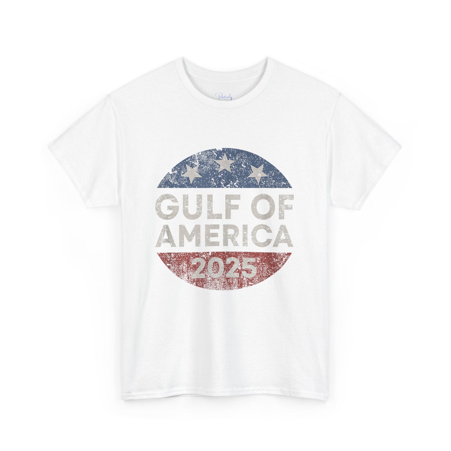 "Gulf of America" Unisex Heavy Cotton Tee - Celebrate American Pride & Everyday Comfort