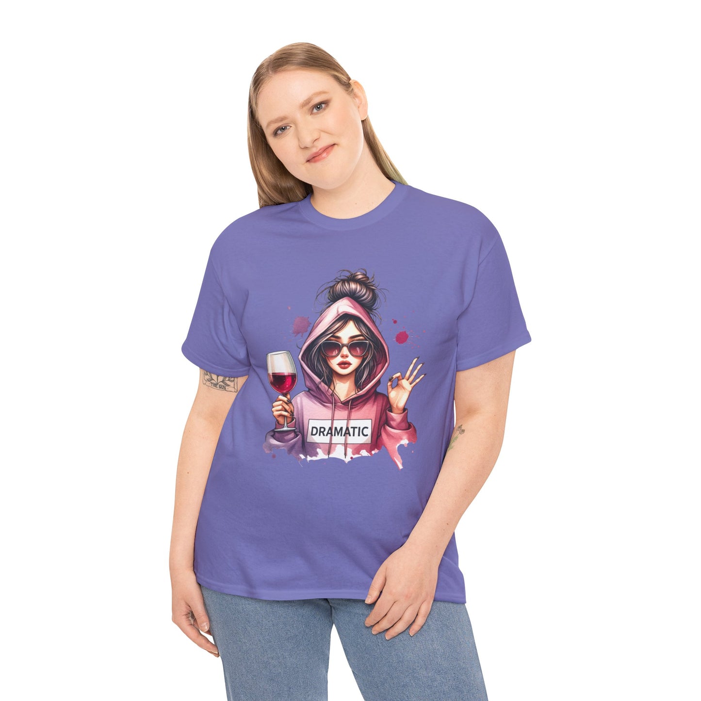 Dramatic Wine Lover Tee