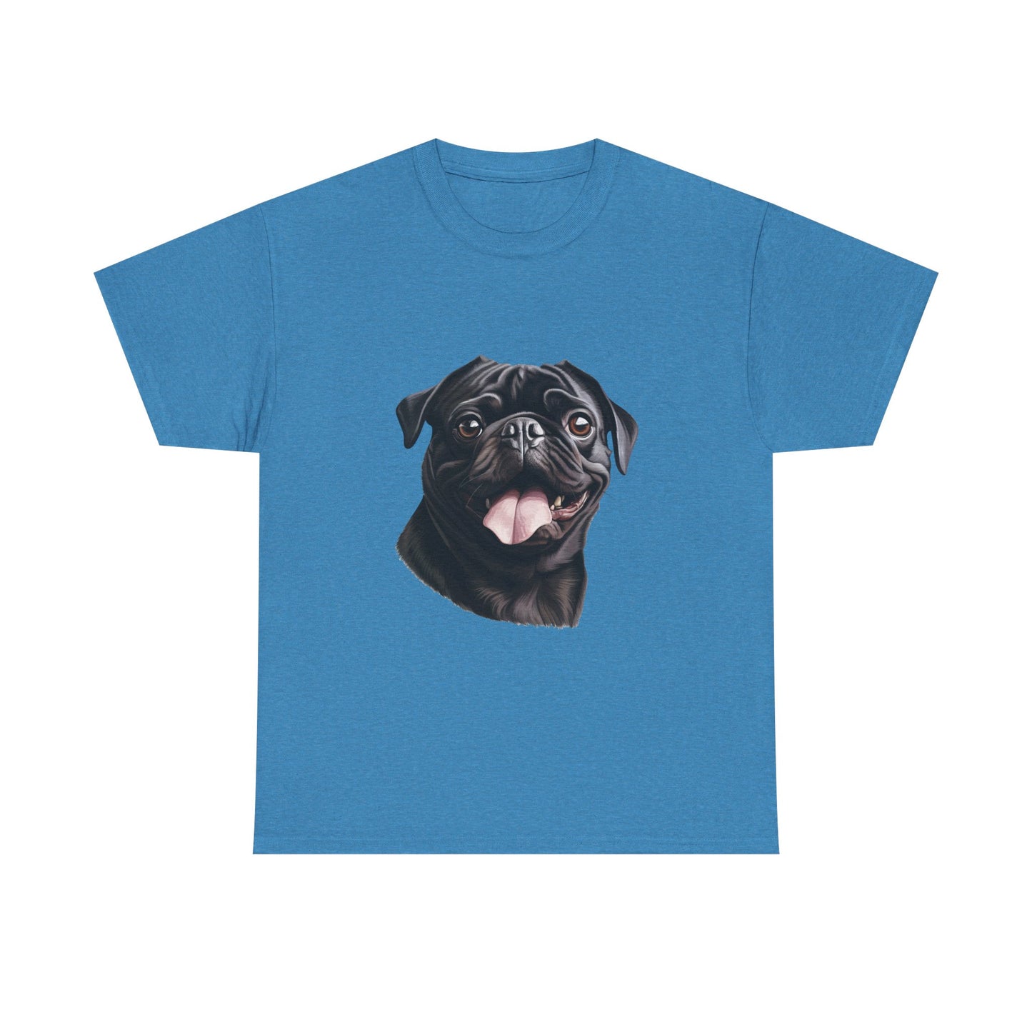 Dog Lover Unisex Tee with Vibrant Design - Ideal for Casual Outings and Gifting