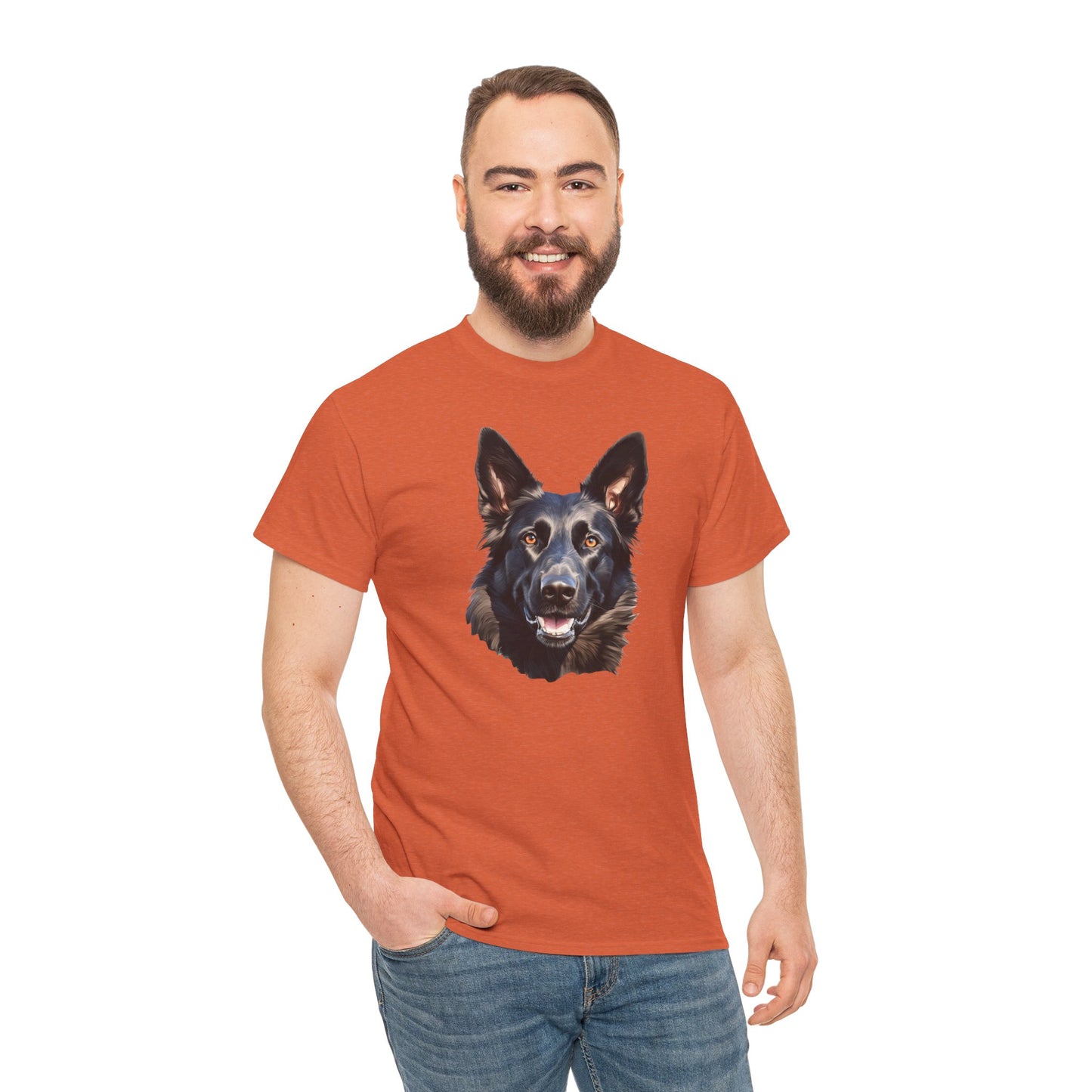 Dog Lover Unisex Tee with Vibrant Design - Ideal for Casual Outings and Gifting